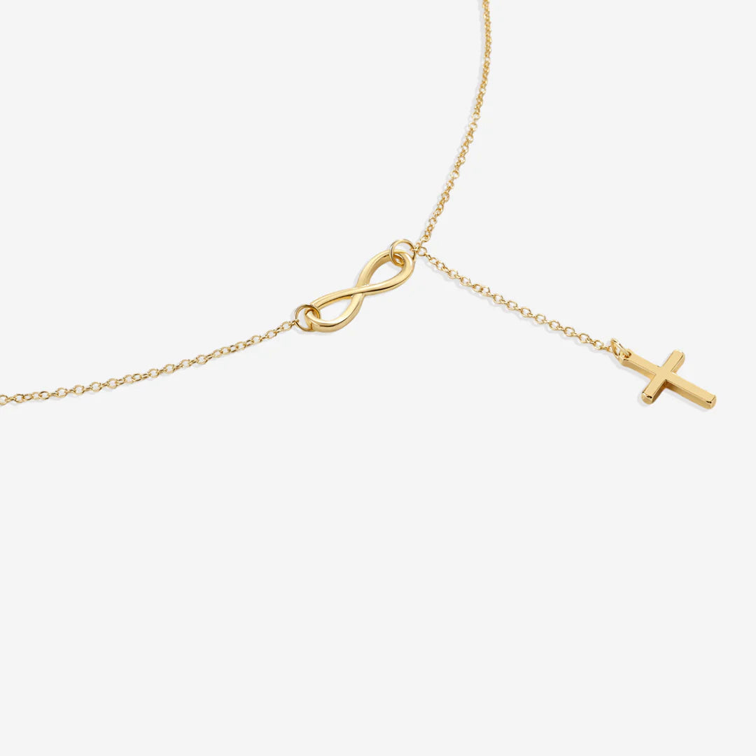 Cross and Infinity Necklace