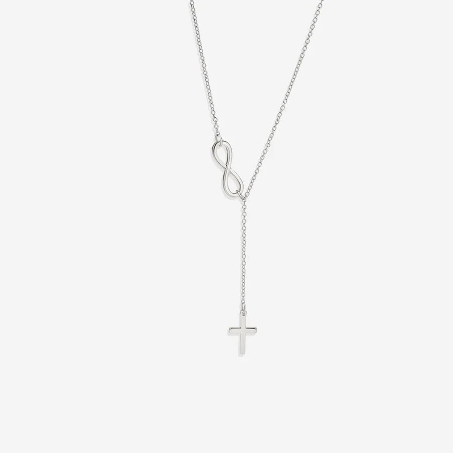 Cross and Infinity Necklace