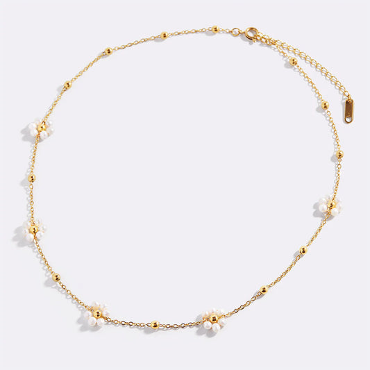 Marguerite Pearl Necklace