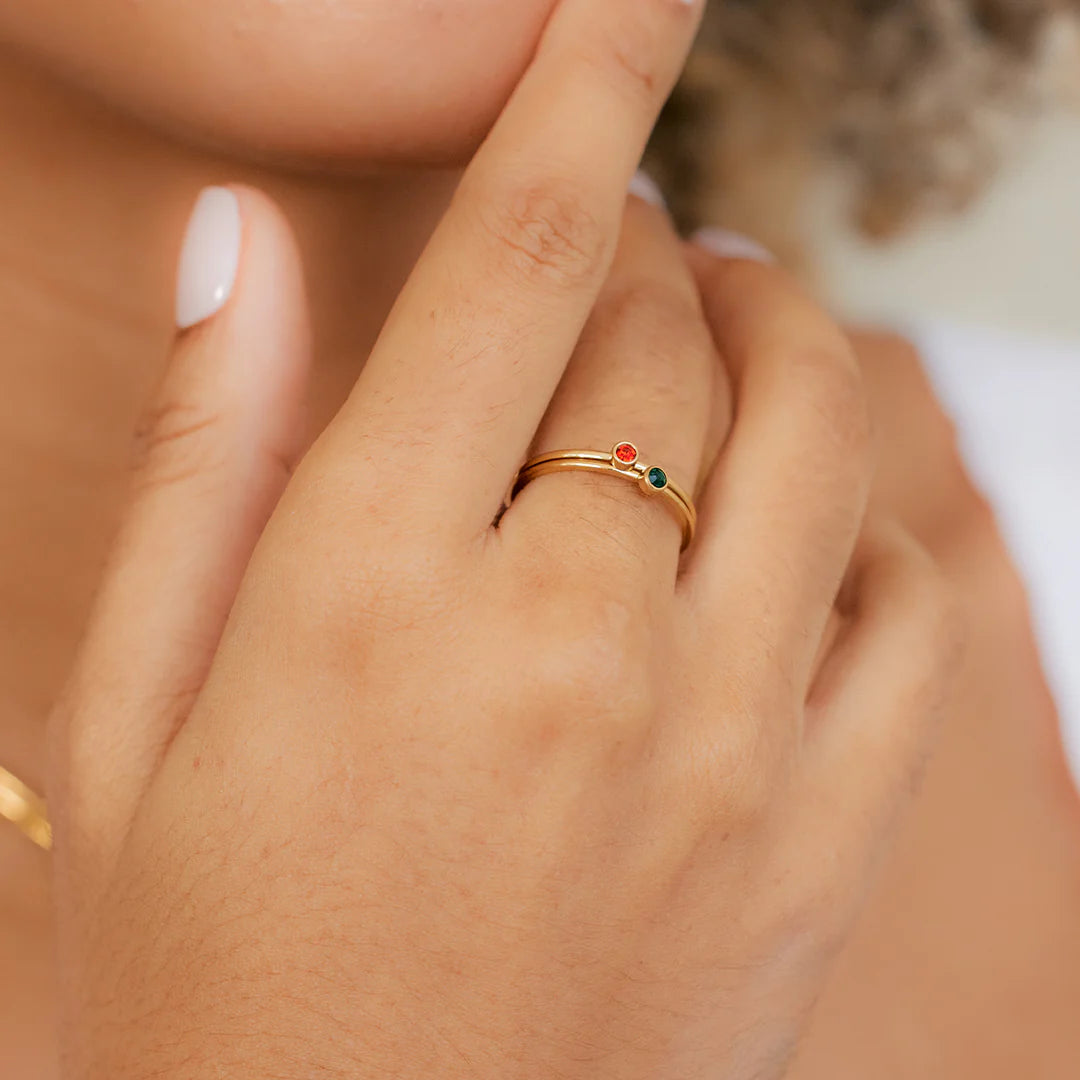 Bezel Set Ring
