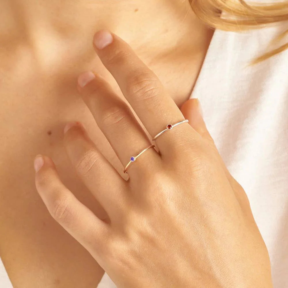 Bezel Set Ring