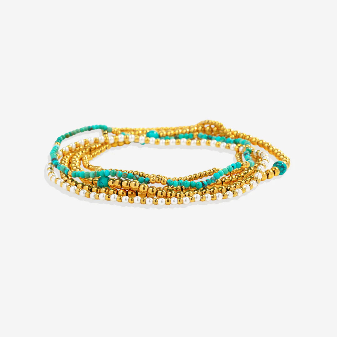 Turquoise Bracelet Stacking Set