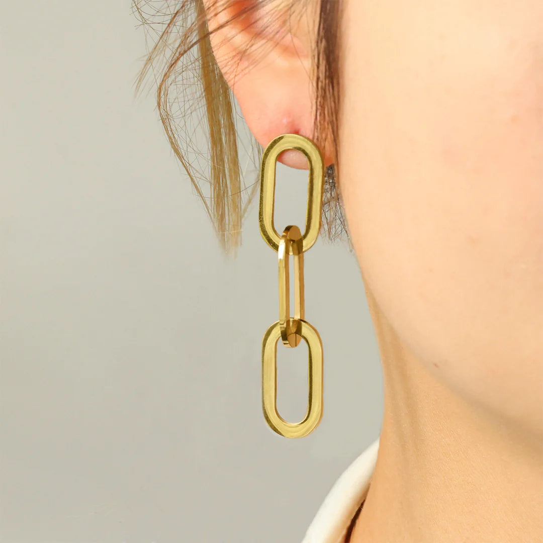 Chunky Chain Link Earrings