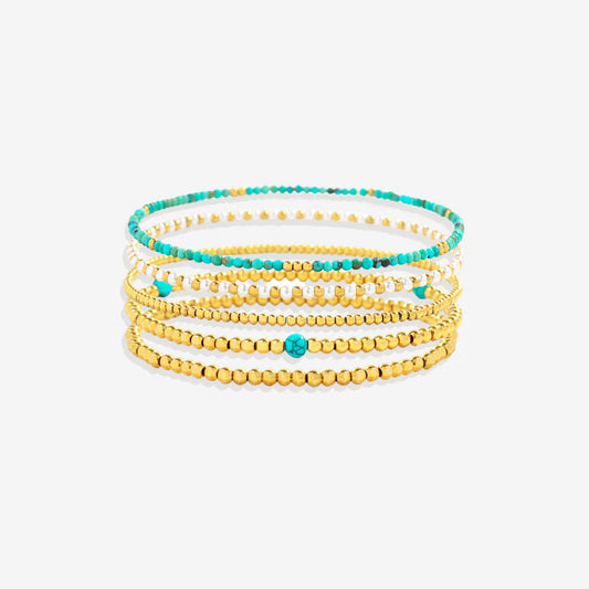 Turquoise Bracelet Stacking Set